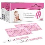 Early Detection Pregnancy Test Strips: Easy@Home 60 x Early Pregnancy Tests, 10 MIU/mL Sensitive HCG Level Tests, Accurate & Reliable Pregnancy Strips with Premom APP - Home Fertility Testing Kit