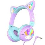 iClever Kids Headphones Cat Ear, LE