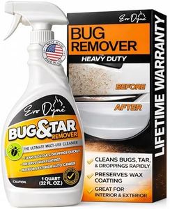 Evo Dyne Bug Remover for Car Detailing (32 fl oz Per Bottle), Made in the USA - Car Interior Cleaner Removes Tar, Droppings, Guts, Dirt, Grease | Ultimate Tree Sap Remover