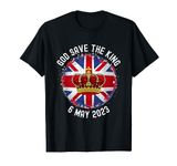 God Save the King, King Charles III Coronation T-Shirt