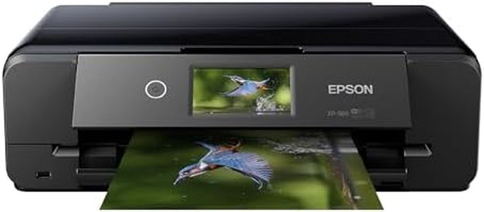 Epson Expression Photo XP-980 Wireless Wide-Format Printer with 6-Color Claria Ink System, Borderless Printing up to 11" x 17", Fast 4" x 6" Photo Printing, Built-in Scanner and Copier