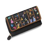 Disney 'Carry The Magic' Ladies' Wallet – Officially Licensed Disney Ladies' Wallet Purse, with Disney Art. Exclusive to The Bradford Exchange