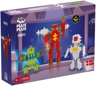 Plus-Plus Basic Robot Building Block 170-Pieces Set