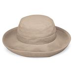 Wallaroo Women's Casual Traveler Sun Hat - UPF 50+ - Crushable! Camel