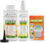 Head Hunters Specialist Pro Head Lice Treatment Kit - All-Natural Wipeout Lice Shampoo Treatment Kit with Lice Repellent Spray & Lice Comb - Kill Head Lice, Safe Lice Removal