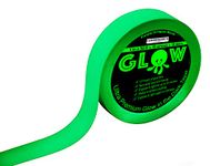 Best Glow in the Dark Tape for Safety, Stairs, Light Switches, Stage, Theatrical, Theater, Exits, Decals, Ceiling, Floor, Vinyl, Stripe, Arrows, Stars, Dot, Waterproof, Gaffers, Halloween, Fluorescent