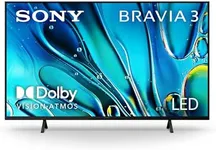 Sony 43-Inch Class 4K Ultra HD BRAVIA 3 LED Smart TV with Google TV, Dolby Vision HDR, and Exclusive Features for PlayStation®5 (K-43S30), 2024 Model