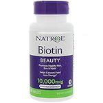 Natrol Biotin Tablet 10000 mcg, 100