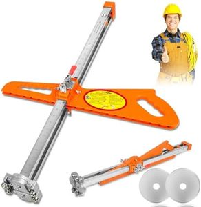 BTYCityMao Drywall Cutting Tool - 2025 Upgraded Drywall Cutter - Drywall Cutout Tool With Extended Nylon Handle - Foldable Drywall Tools With 19 Built-In Metal Wheels - Sheetrock Tools
