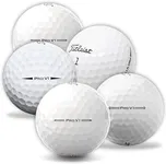 Golf Ball Monkey Cheap Golf Balls for Titleist ProV1 Golf Balls Bulk 100 Pack - Good Used Pro V1 Golf Balls for Titleist Golf Balls Pro V 1 Recycled Golf Balls for Men & Women (Packaging May Vary)