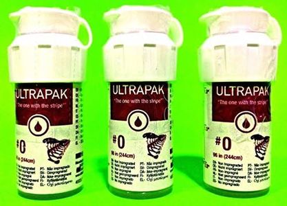 3X Ultrapak Dental Gingival Retraction Knitted Cord Size 0 Ultradent (9333)
