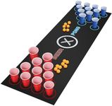 Yeuligo Beer Pong Table Mat, Drinki