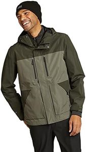 Eddie Bauer Men's Rainfoil Utility Jacket, Sprig, Large