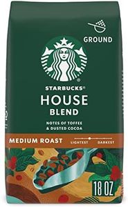 STARBUCKS® House Blend – Ground Coffee 18oz - Packaging may vary