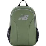 Concept One Unisex's New Balance Laptop Backpack, Travel Computer Bag for Men and Women, Olive, 0