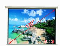 Antra Electric Motorized 120" 4:3 Projector Projection Screen Matte White