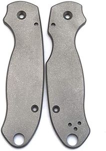 Flytanium Custom Titanium Scales for Spyderco Para 3 Knife