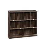 Sauder 422717 Barrister Lane Bookcase, L: 52.84" X W: 12.80" X H: 47.60", Iron Oak Finish