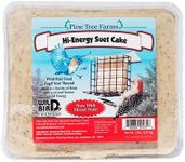 BestNest 8 Pack Pine Tree Farms Hi-Energy Suet Cakes, 3 lb Each – Large Bird Food Blocks with Seeds & Nuts – High Calorie Suet for Wild Birds – Platform or Large Suet Feeder Compatible – USA Made