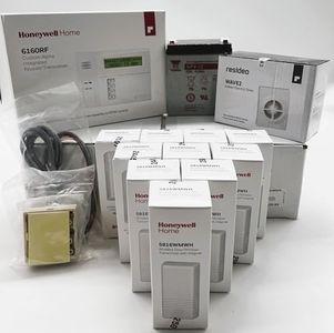 Honeywell Vista 20P, 6160RF, (10) 5816WMWH, Battery, Siren, Jack and Cord Kit Package