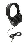 TASCAM TH02 Closed-Back Stylish Headphone, Black