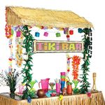 amscan 241205 - Table Top Tiki Bar Hut (52In X 53In X 23In)