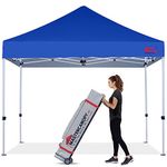 MASTERCANOPY Pop Up Canopy Tent Commercial Grade 10x10 Instant Shelter (10x10 Feet, Blue)