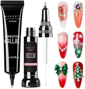 Makartt Nail Rhinestone Glue Set - 15ml & 8ml