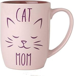 Petrageous Mug Cat Mom en rose, 700 ml