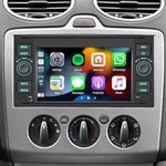 4+64G Android 13 Car Radio Compatible with Transit Mk7 7" Touch Screen Transit Stereo, IOS Carplay/Android Auto, Reverse Camera,Bluetooth,Mirror Link,GPS Navigation,AM/FM Radio,MP3 Player