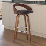 My Art Design - 1 Bar Kitchen Stool Chair Elegant Waterfall Type Wooden Legs Bar & Kitchen Std ol Chair for Home Office Cafe Restaurant Dinning (1)