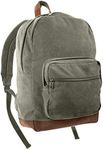 Rothco Canvas Teardrop Pack Olive Drab/Leather Accents