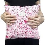 Supfitness C Section Pillow Hysterectomy Recovery Tummy Tuck Seat Belt Surgery for Women Mastectomy Pillows with Insert Ice Pockets Post Tummy Pillow Cushion After Abdominal Surgery Gifts