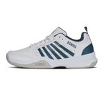 K-Swiss Men's Court Express 2Tennis Shoe, White Stargazer Vapor Blue, 8.5 US