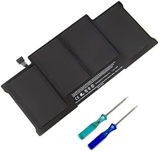 Shentec A1405 Batería Portátil de Repuesto para MacBook Air 13" A1377 A1466, Apta También A1369 A1496 020-6955-01, 020-6955-B [Li-Polymer 7,6 V 55 WH]