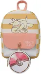 Pokemon Sketched Pikachu with Removable Pokeball Coinpurse Women's Mini Backpack