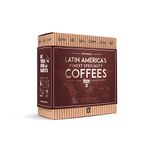 Gourmet Coffee Gift Set for Men & Women – 5 of the Latin America’s Finest Single Estate Specialty & Organic Coffees | Brew & Enjoy Anytime, Anywhere | Hamper Style Letterbox Gift Idea for Him & Her