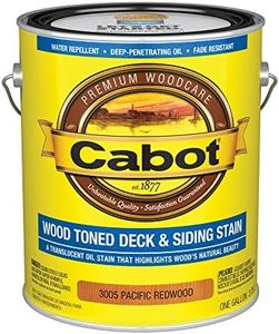 Cabot 140.0003005.007 Wood Toned Deck & Siding Stain, Pacific Redwood