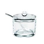 J&M DESIGN Clear Acrylic Sugar Bowl