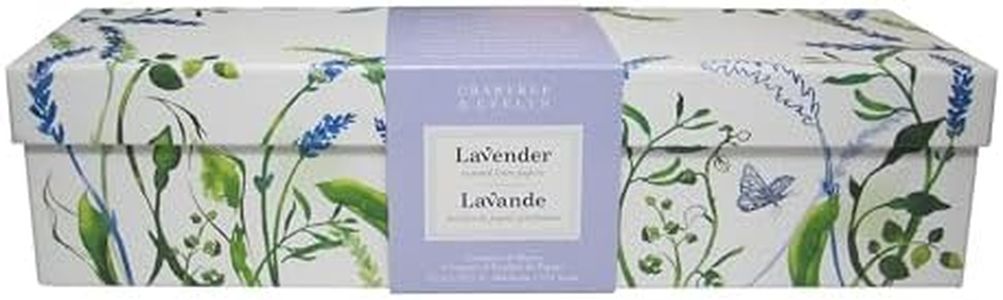 Crabtree & Evelyn Lavender Scented Drawer Liners 8 Sheets (12 inch x 22.5 inch Each)
