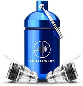 Schallwerk ® Music+ Concert Ear Plugs - High Fidelity Earplugs - Ear Plugs for Concerts - Noise Reduction Ear Plugs - Hearing Protection, Musician, Earbuds, Rave, Festival