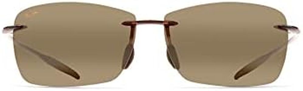 Maui Jim Unisex Lighthouse Polarised Sunglasses, Tortoise/HCL Bronze, 65 mm