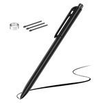 EMR Stylus for Remarkable 2 Pen with Eraser, Replacement Pen for Remarkable 2 Tablet/Wacom/SuperNote Device/Kindle Scribe/Remarkable, 4096 Pressure Levels, Palm Rejection (Included 3 Pen Tips)