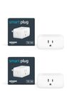 Amazon Smart Plug | Works with Alexa | Simple Setup, Endless Possibilities (2-Pack)