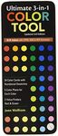 Ultimate 3-in-1 Color Tool: -- 24 Color Cards with Numbered Swatches -- 5 Color Plans for each Color -- 2 Value Finders Red & Green