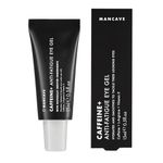 ManCave Caffeine & Vitamin E Anti-Fatigue Eye Gel 15ml, Target dark circles and fight against fine lines, Natural Formulation, Vegan Friendly, Rejuvenates Tired Eyes, Made in England