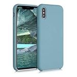 kwmobile Case Compatible with Apple iPhone X Case - TPU Silicone Phone Cover with Soft Finish - Antique Stone