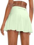 SANTINY Pleated Tennis Skirt for Wo