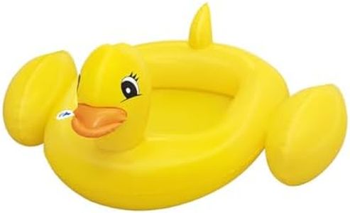 Bestway Funspeakers Duck Baby Boat, Inflatable Float with Built-in Speakers, Yellow