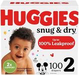 Huggies Size 2 Diapers, Snug & Dry 